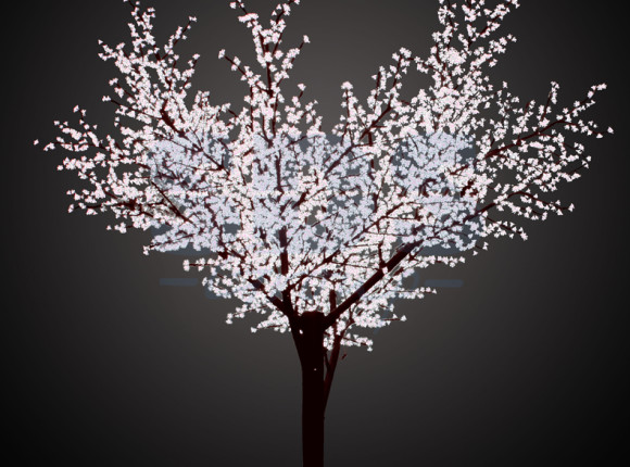 светодиодное дерево сакура белое, светодиодное дерево купить в Минске