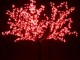 светодиодное дерево сакура красное, декоративная светотехника, дерево светодиодное купить в минске