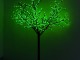 светодиодное дерево сакура зеленое