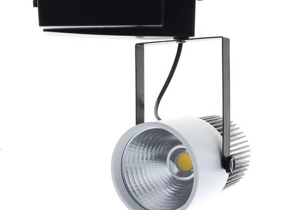 трековый светильник направленного света для торговых помещений 40 Вт, трековый светодиодный светильник