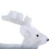 акриловый белый олень с санями-4
