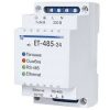 Преобразователь интерфейсов ЕТ-485-24V на DIN-рейке